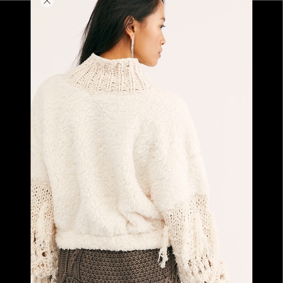 Free People NWT Wonderland Pullover Sweater, M&L - Picture 3 of 6